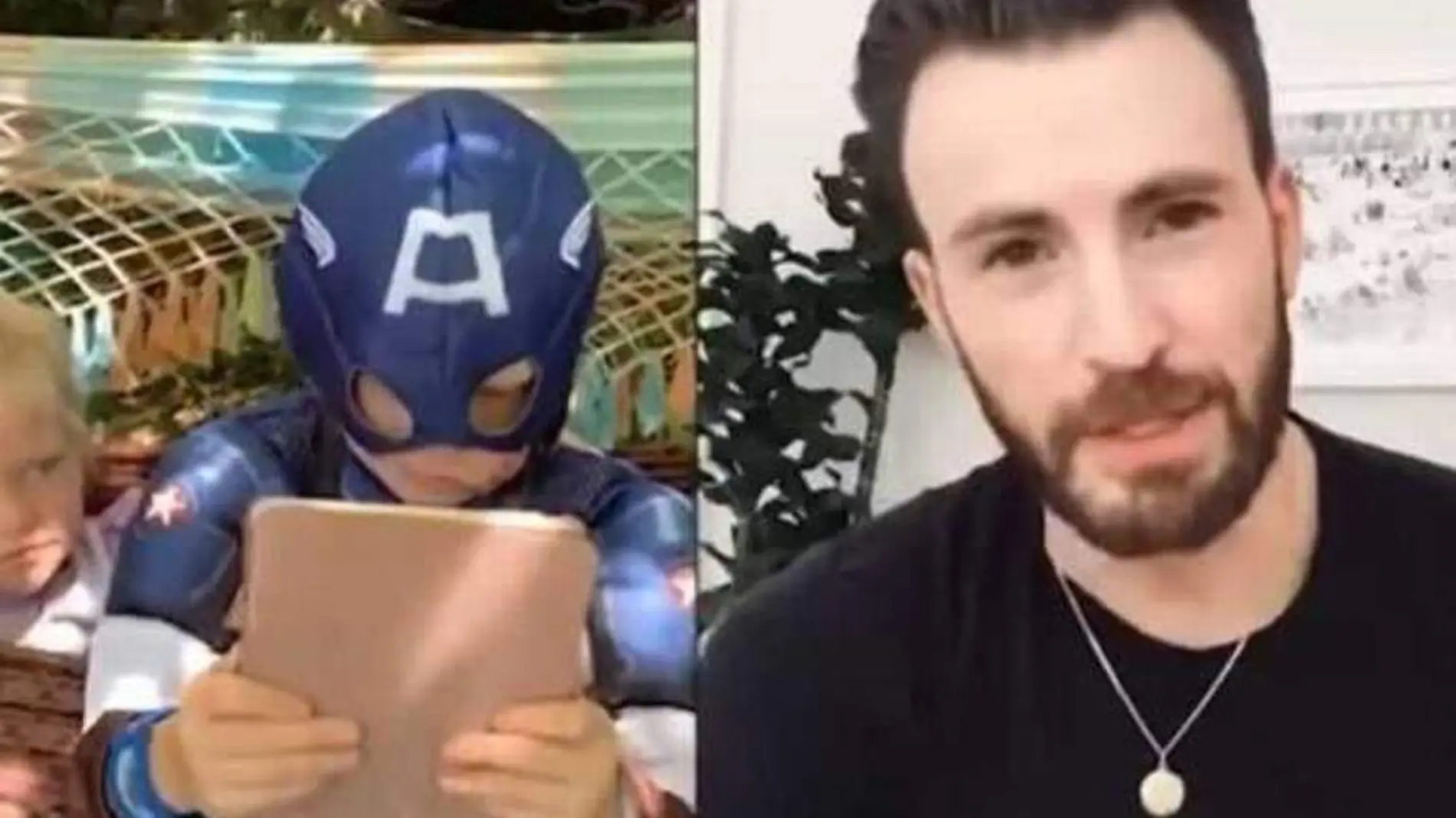 Chris Evans_niño